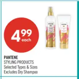 Shoppers Drug Mart PANTENE STYLING PRODUCTS offer