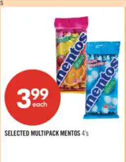 Shoppers Drug Mart SELECTED MULTIPACK MENTOS offer