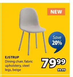 JYSK Ejstrup Dining chair offer