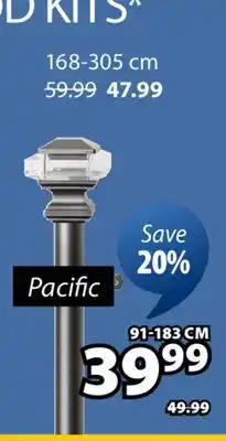 JYSK Pacific Selected Rod kits offer