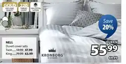 JYSK NELL Duvet cover sets offer