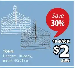 JYSK Tonni Hangers offer