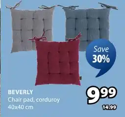 JYSK Beverly Chair pad offer
