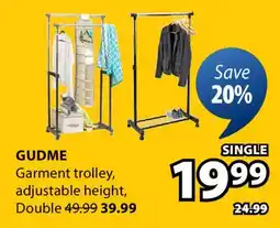 JYSK Gudme Garment trolley offer