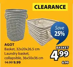 JYSK Agot Basket offer