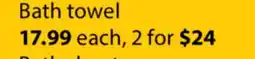 JYSK KARLSTAD Bath towel offer