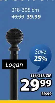 JYSK Logan Selected Rod kits offer