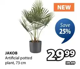 JYSK JAKOB Artificial potted plant offer
