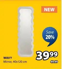 JYSK Wavy Mirror offer