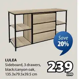 JYSK Lulea Sideboard offer
