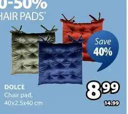JYSK Dolce Chair pad offer