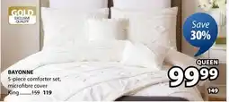 JYSK Bayonne 5-piece comforter set offer