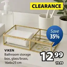 JYSK Viken Bathroom storage box offer