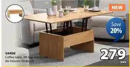 JYSK VARDE Coffee table offer