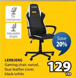 JYSK Lerbjerg Gaming chair offer