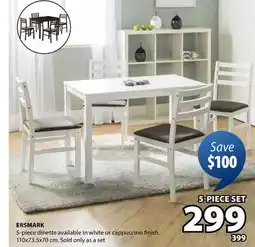 JYSK Ersmark 5-piece dinette offer