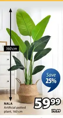 JYSK Nala Artificial potted plant offer