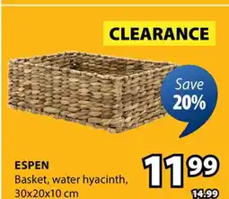 JYSK Espen Basket offer