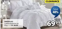 JYSK Versailles 5-piece comforter set offer