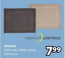 JYSK MUNGA Bath mat offer