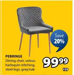JYSK PEBRINGE Dining chair offer
