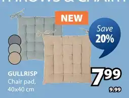 JYSK Gullrisp Chair pad offer