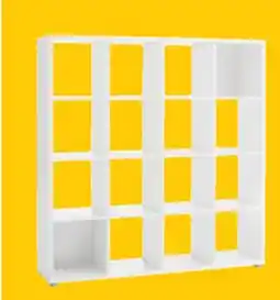 JYSK Haldager 16-cube bookcase offer