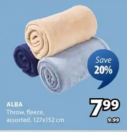 JYSK Alba Throw offer