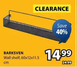 JYSK BARKSVEN Wall shelf offer