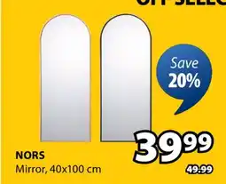 JYSK Nors Mirror offer
