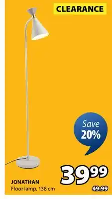 JYSK Jonathan Floor lamp offer