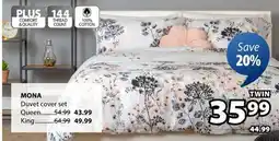 JYSK Mona Duvet cover set offer