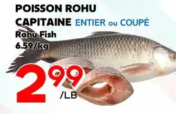 Marche Salaberry POISSON ROHU CAPITAINE offer