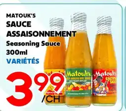 Marche Salaberry MATOUK'S SAUCE ASSAISONNEMENT offer