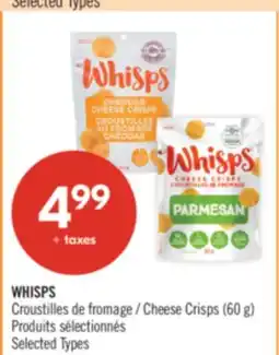 Pharmaprix WHISPS Cheese Crisps (60 g) offer