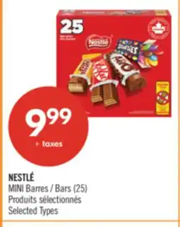 Pharmaprix NESTLÉ Bars (25) offer