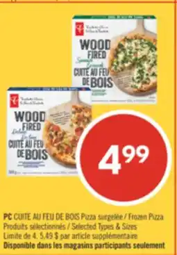 Pharmaprix PC Frozen Pizza offer