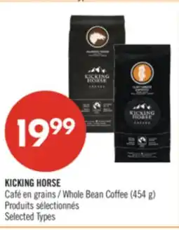 Pharmaprix KICKING HORSE Whole Bean Coffee offer