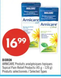 Pharmaprix BIORON Topical Pain Relief Products (45 g - 120 g) offer
