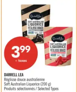 Pharmaprix DARRELL LEA Soft Australian Liquorice offer