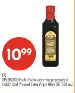 Pharmaprix PC SPLENDIDO Cold Pressed Extra Virgin Olive Oil offer