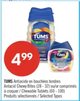 Pharmaprix TUMS Chewable Tablets offer
