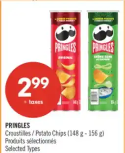 Pharmaprix PRINGLES Potato Chips offer