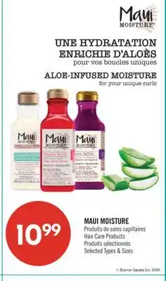 Pharmaprix MAUI MOISTURE Hair Care Products offer
