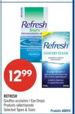 Pharmaprix REFRESH Eye Drops offer