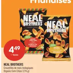 Pharmaprix NEAL BROTHERS Organic Corn Chips offer