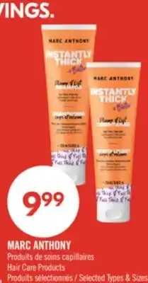 Pharmaprix MARC ANTHONY Hair Care Products offer