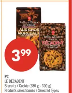 Pharmaprix PC LE DÉCADENT Cookie (280 g - 300 g) offer