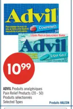 Pharmaprix ADVIL Pain Relief Products offer