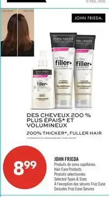 Pharmaprix JOHN FRIEDA Hair Care Products offer
